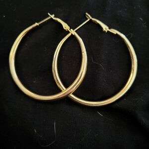 Gold Hoop Earrings